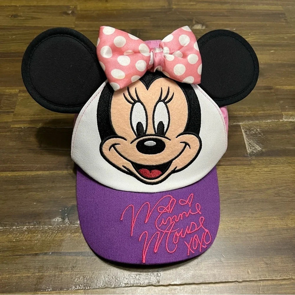 Disney Minnie Mouse Bow Girl’s Hat - Picture 1 of 8